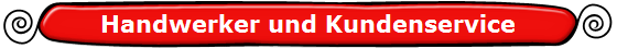 Handwerker und Kundenservice